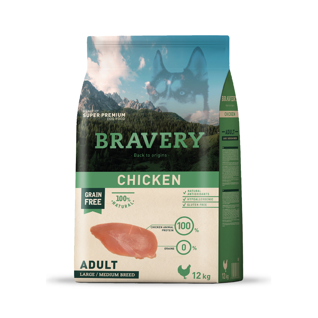 Bravery Chicken Adult Medium/Large Breeds