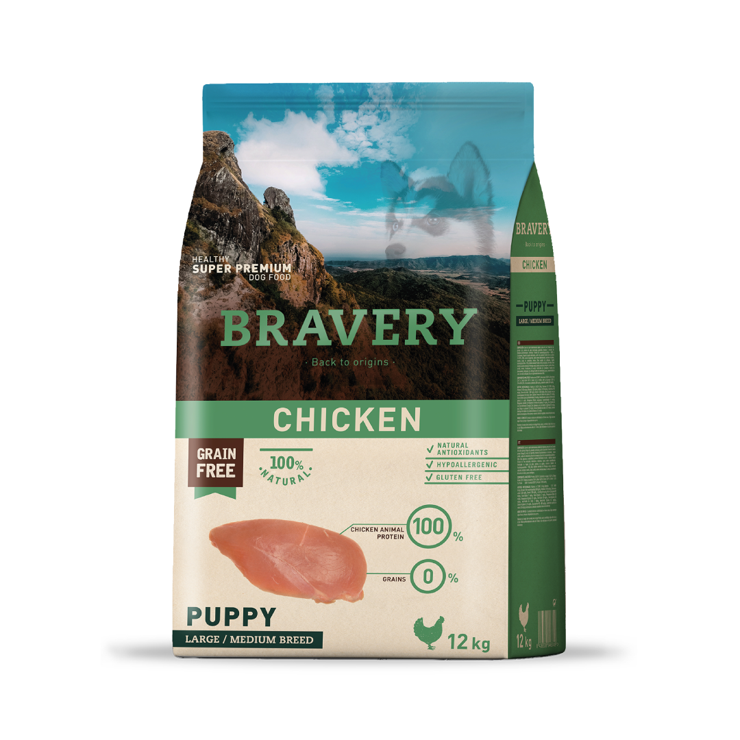 Bravery Chicken Puppy Medium/Large Breeds