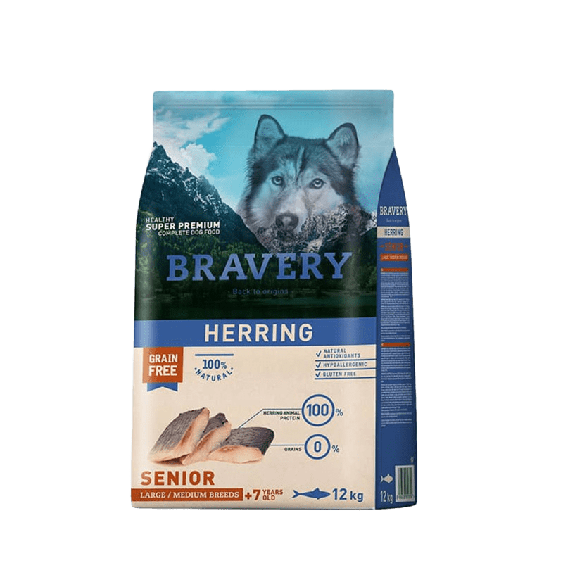 Bravery Herring Senior Medium/Large Breeds