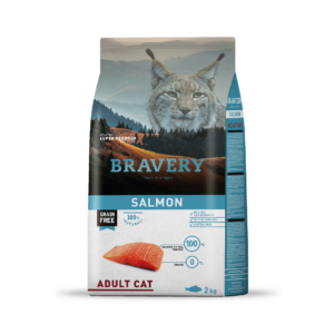 Bravery Salmon Adult Cat
