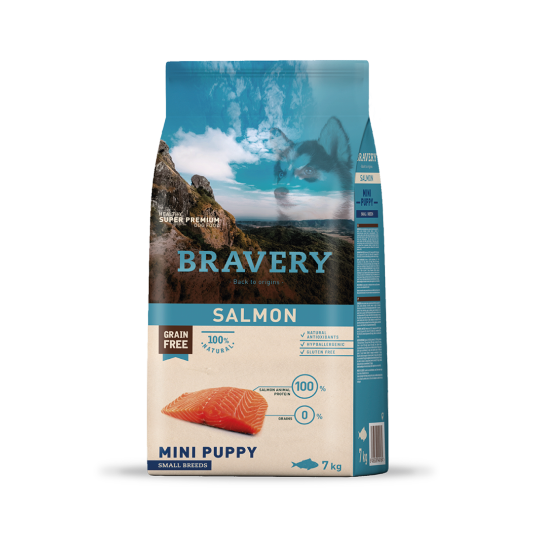 Bravery Salmon Mini Puppy Small Breeds